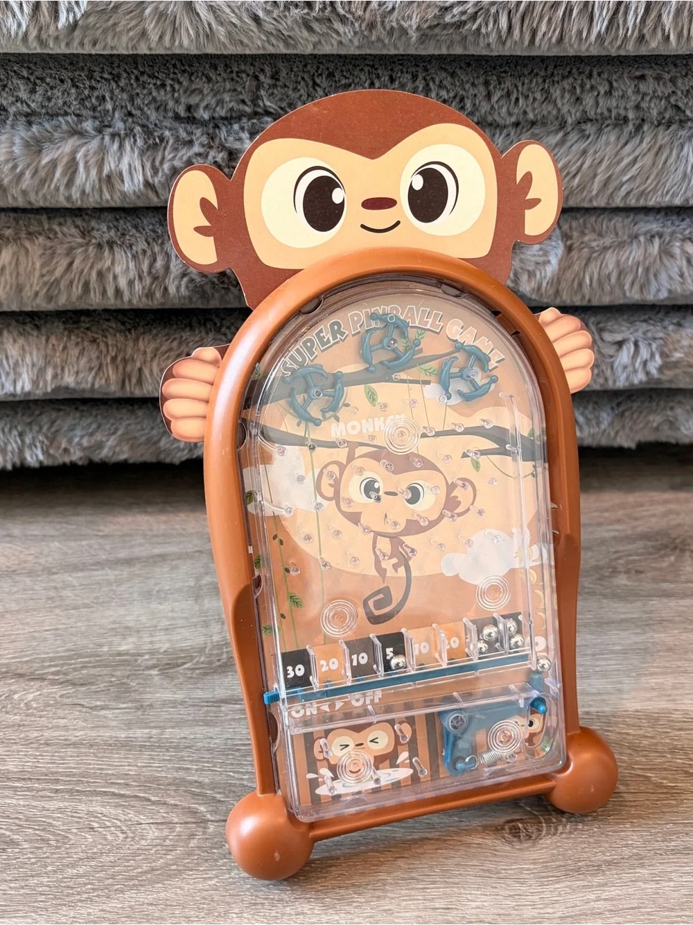 Monkey pinball game